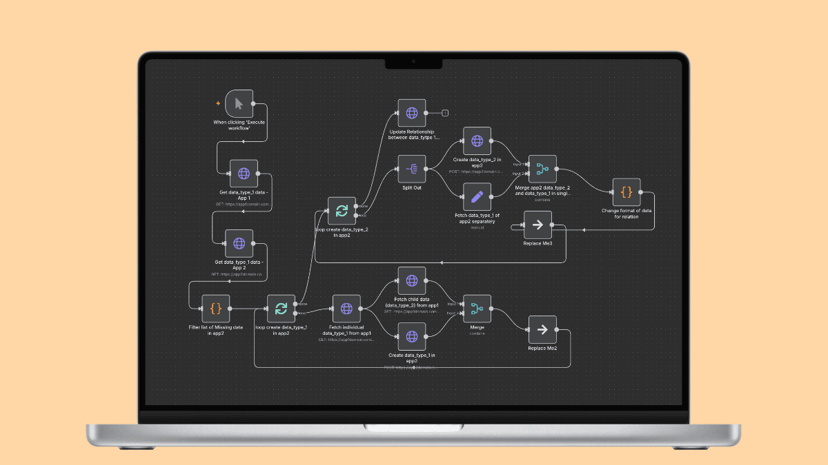 How to Migrate a Relational Database Between Two Bubble.io Apps Using n8n (Step-by-Step)