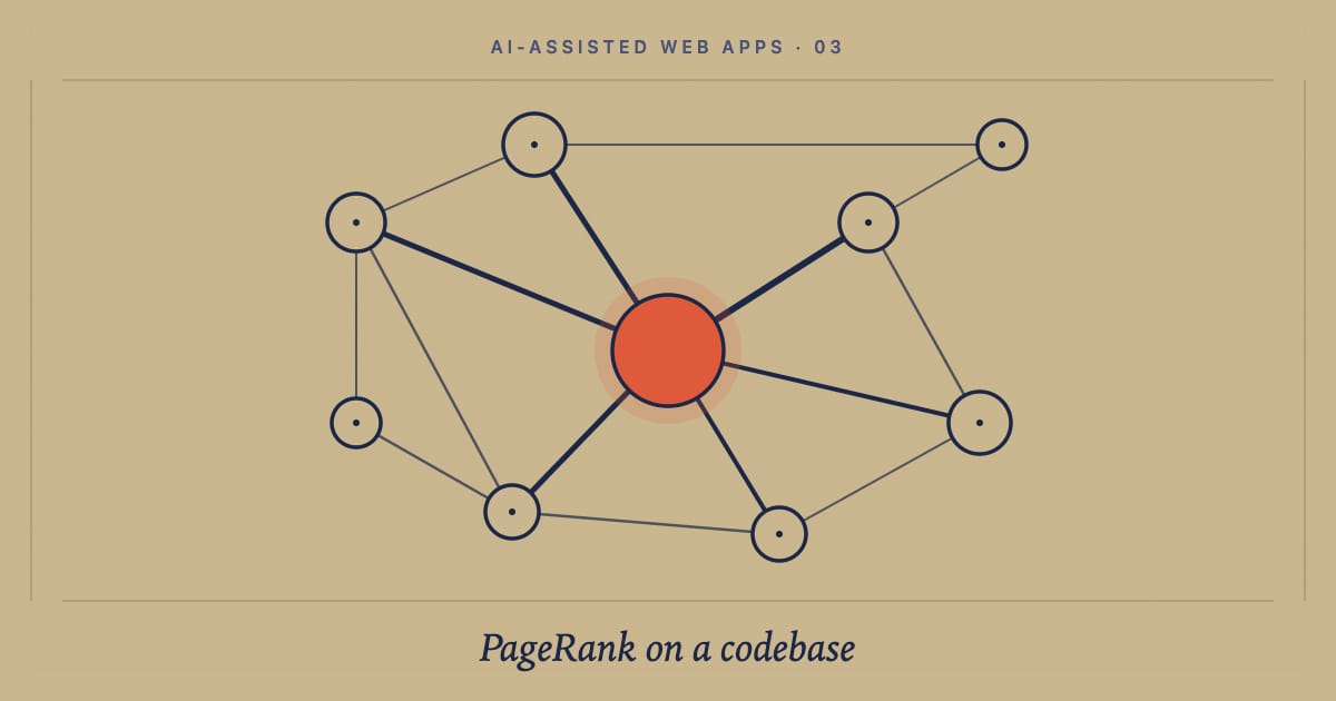 How Aider's repomap uses PageRank and tree-sitter to rank your codebase: cover image