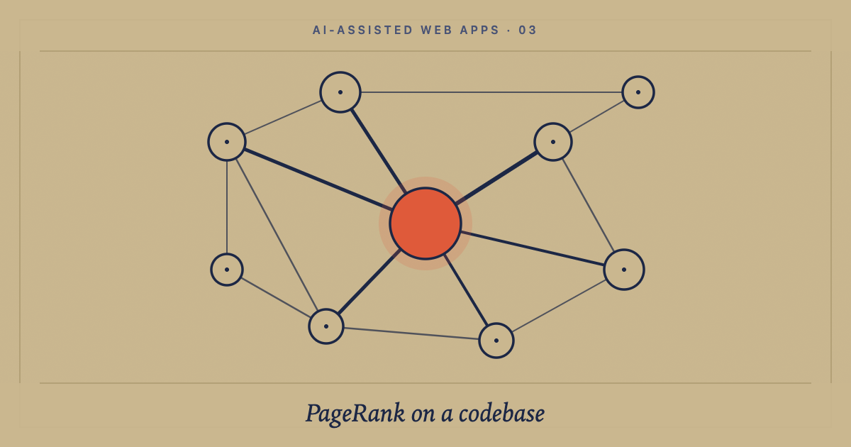 How Aider's repomap uses PageRank and tree-sitter to rank your codebase: cover image