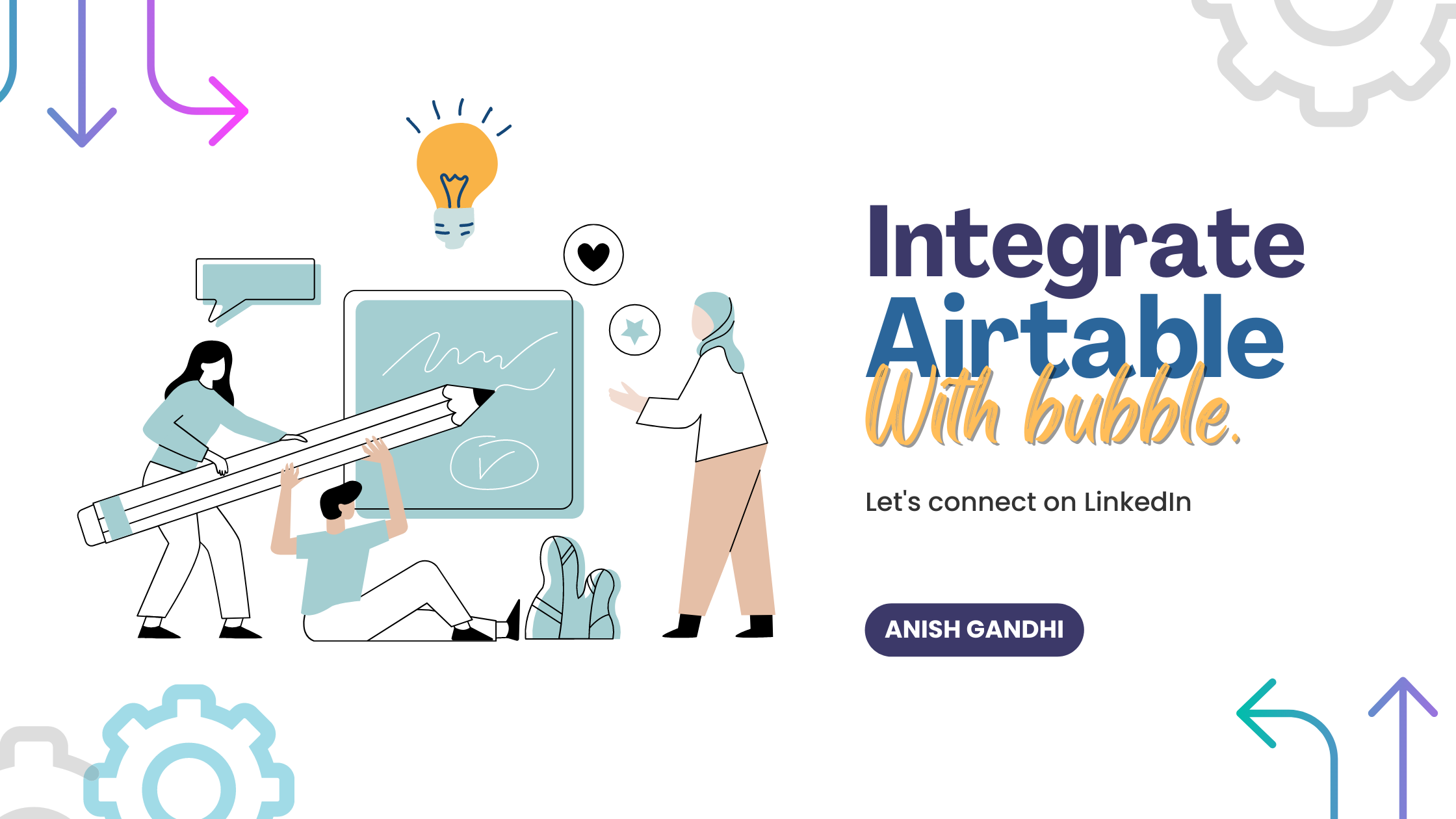 Integrate Bubble with Airtable: cover image