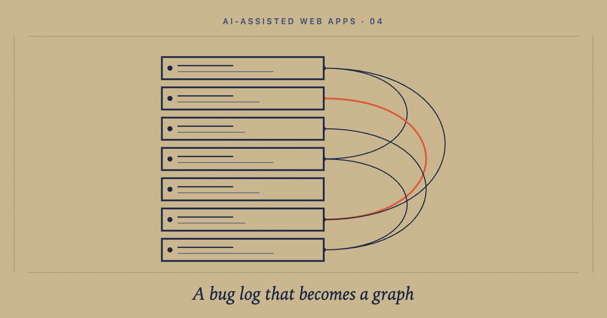 ISSUES.md as a learning log: a 78-issue tracker pattern for AI-built projects: cover image