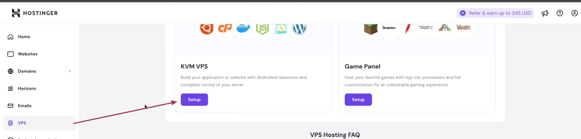 Hostinger KVM VPS Setup