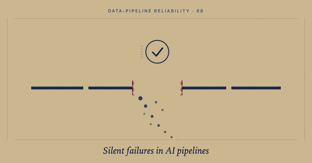 Silent failures: the bug class no tool catches in your data pipeline: cover image